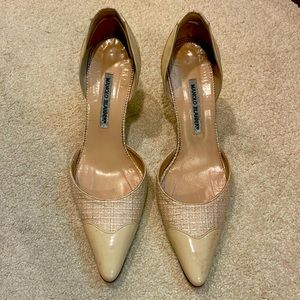 Manolo Blanik low heel size 40